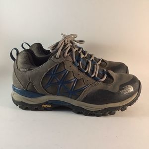 The North Face womens vibram hydro seal WP mid hiking boots brown size 6.5
